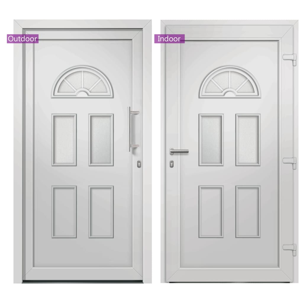 Porta di Ingresso Bianca 98x208 cm | homemem39