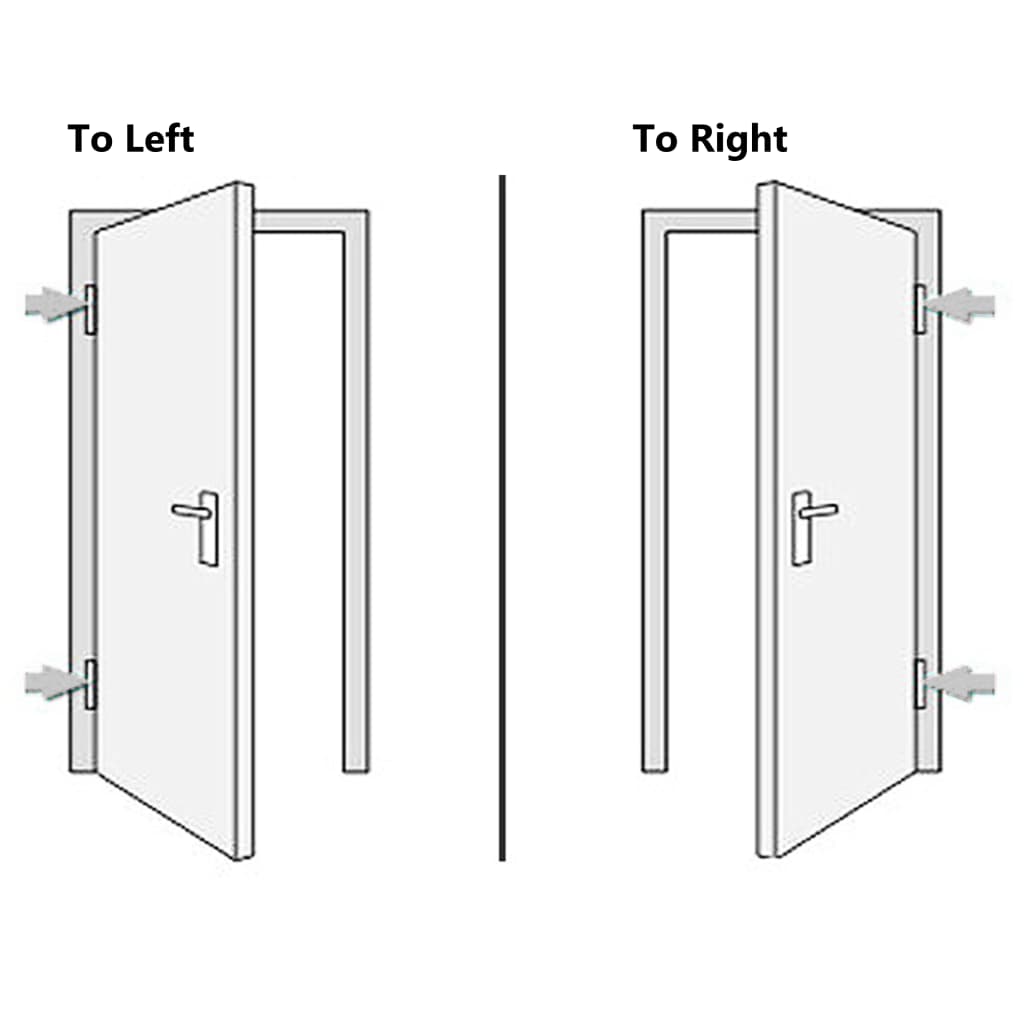 Porta di Ingresso Bianca 110x210 cm | homemem39