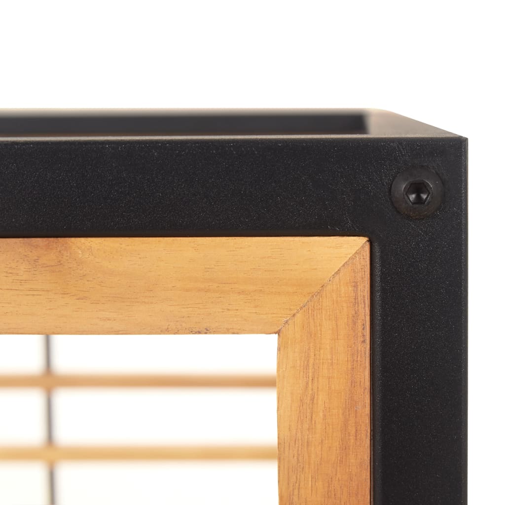 Sedie da Giardino con Cuscini 2 pz in Legno Acacia Grigio Scuro - homemem39