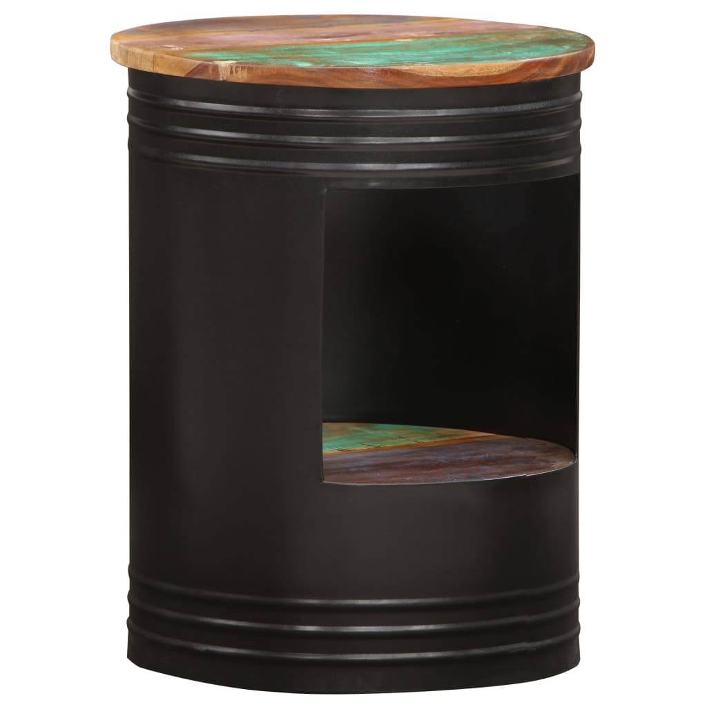 Tavolino da Salotto 43x55 cm in Legno Massello di Recupero | homemem39