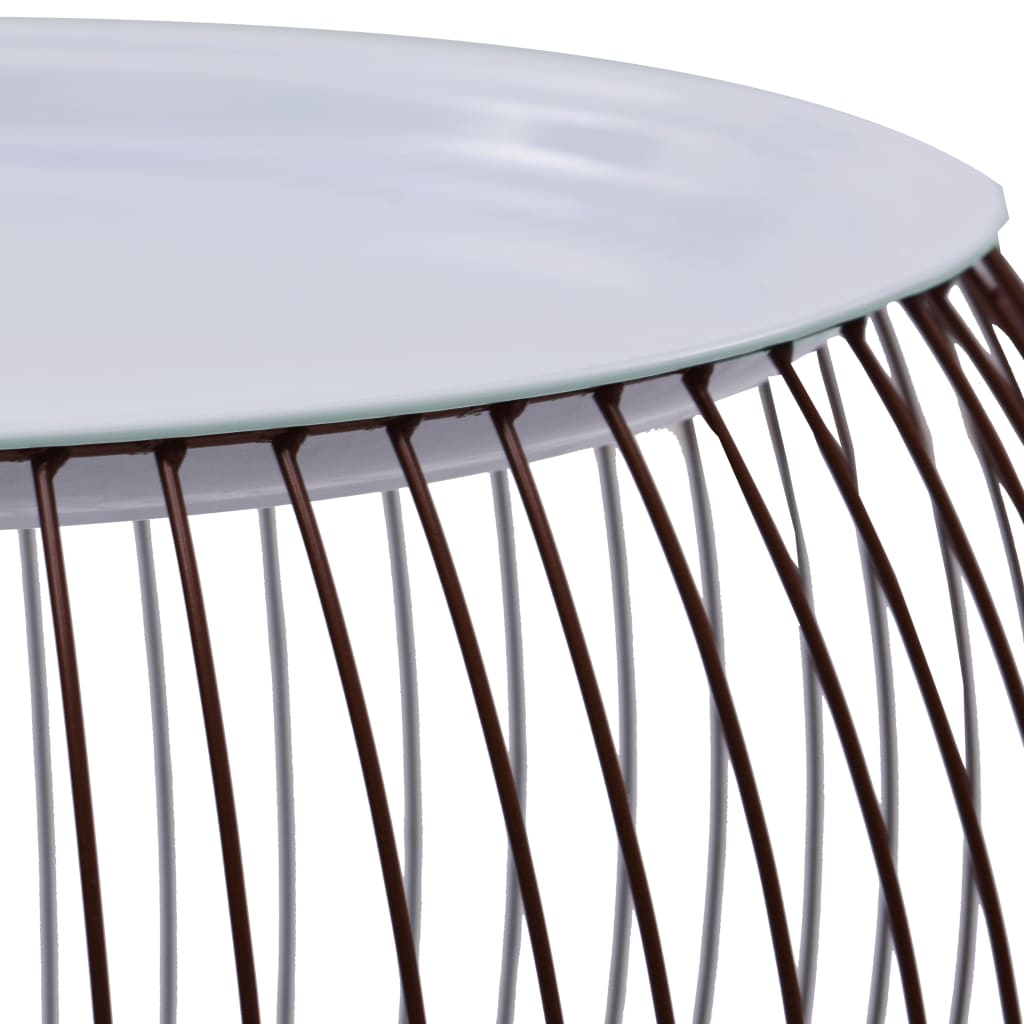 Tavolino da Salotto Oro Ø 41 cm