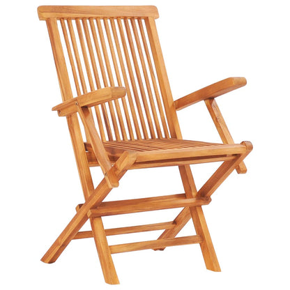 Set da Pranzo da Giardino 7 pz Pieghevole in Massello di Teak - homemem39