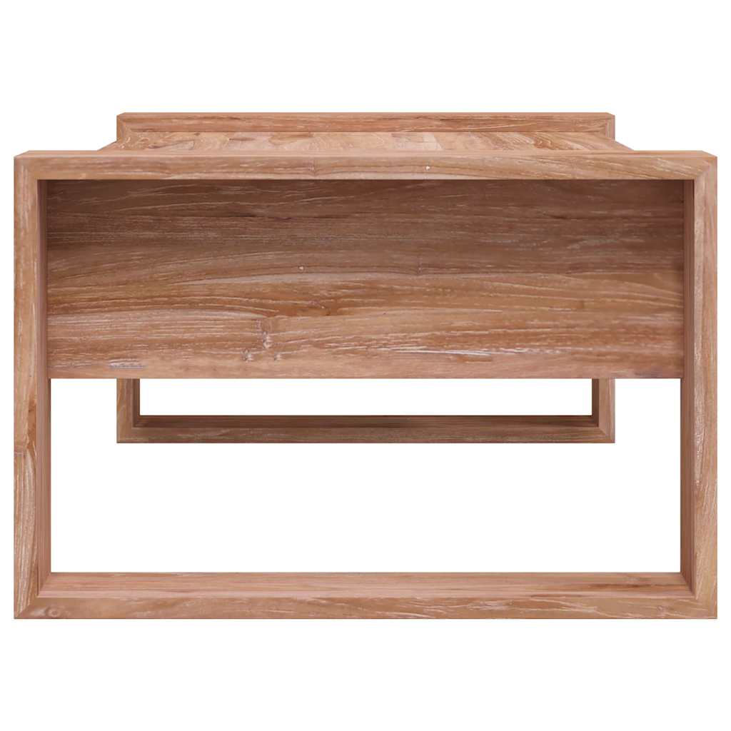 Tavolino da Salotto 110x60x40 cm in Legno Massello di Teak | homemem39