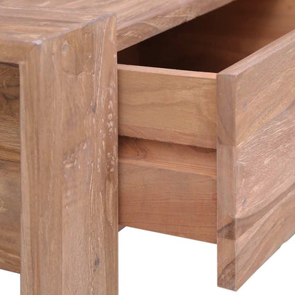 Tavolino da Salotto 110x60x40 cm in Legno Massello di Teak | homemem39