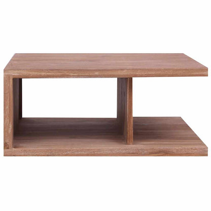 Tavolino da Salotto 70x70x30 cm in Legno Massello di Teak | homemem39