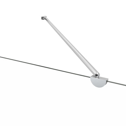 Cabina da Bagno 120x68x130 cm in Vetro Temperato a Righe - homemem39