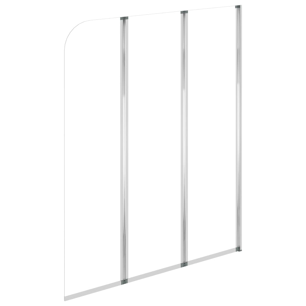 Cabine da Bagno 2 pz 104x130 cm in Vetro Temperato Trasparente | homemem39