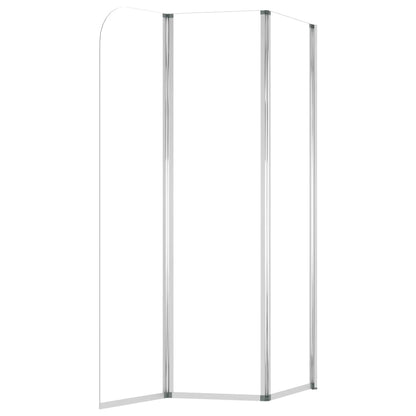 Cabine da Bagno 2 pz 104x130 cm in Vetro Temperato Trasparente | homemem39