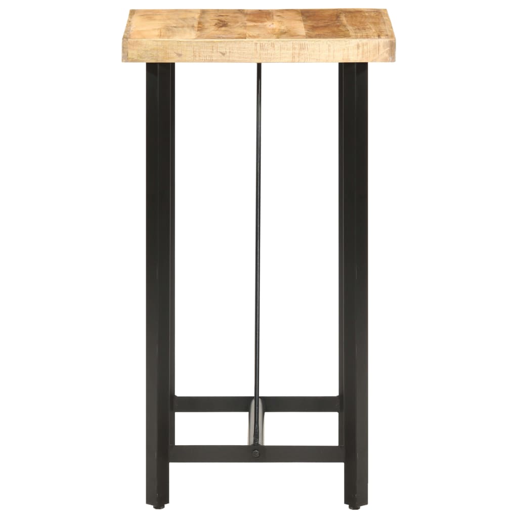 Tavolo da Bar 60x60x107 cm in Legno Ruvido di Mango | homemem39