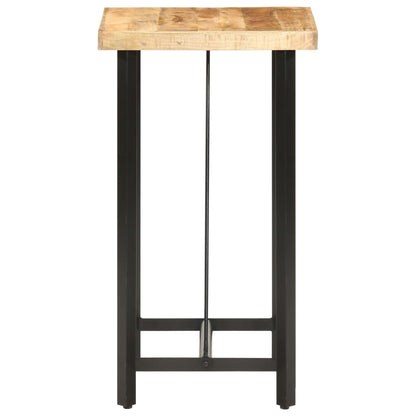 Tavolo da Bar 60x60x107 cm in Legno Ruvido di Mango | homemem39