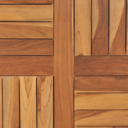 Piano Tavolo in Legno Massello di Teak Rotondo 2,5 cm 70 cm | homemem39