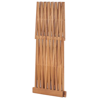 Sgabello Pieghevole 40x32x45 cm in Legno Massello di Teak