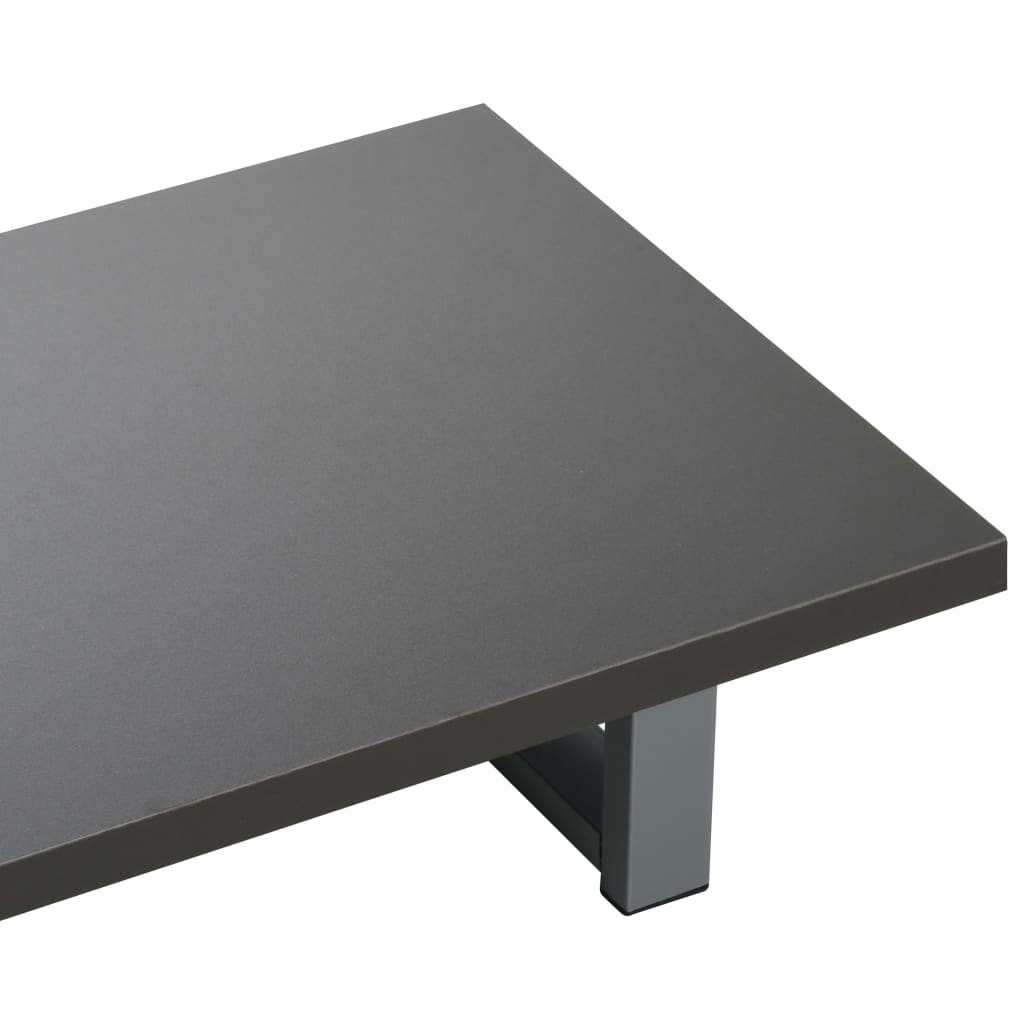 Set Mobili da Bagno 2 pz Ceramica Grigio | homemem39