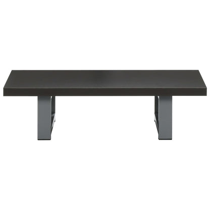 Set Mobili da Bagno 2 pz Ceramica Grigio | homemem39