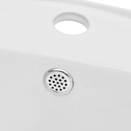 Set Mobili da Bagno 2 pz Ceramica Nero