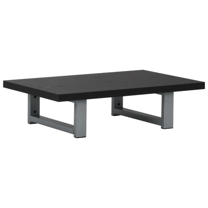 Set Mobili da Bagno 2 pz Ceramica Nero