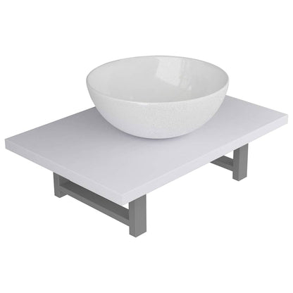 Set Mobili da Bagno 2 pz Ceramica
