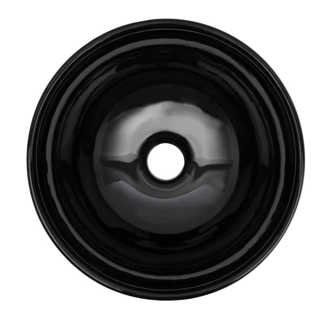 Set Mobili da Bagno 2 pz Ceramica Bianco