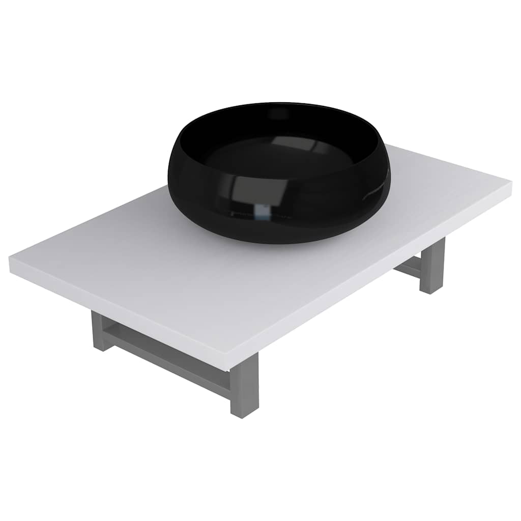 Set Mobili da Bagno 2 pz Ceramica