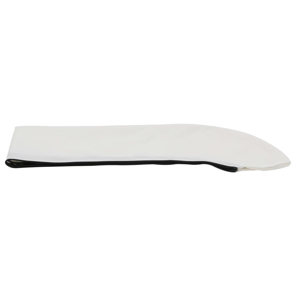 Bimini di Prua con Tendalino a 3 Archi Bianco 183x160x137 cm | homemem39