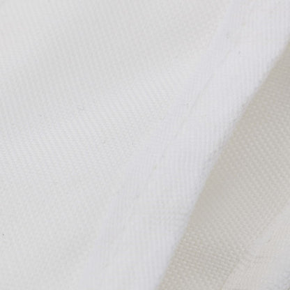 Bimini di Prua con Tendalino a 3 Archi Bianco 183x160x137 cm