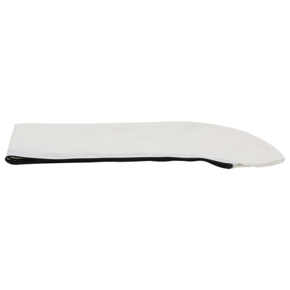 Bimini di Prua con Tendalino a 3 Archi Bianco 183x180x137 cm | homemem39