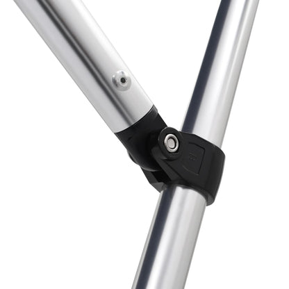 Bimini di Prua con Tendalino a 3 Archi Bianco 183x196x137 cm - homemem39