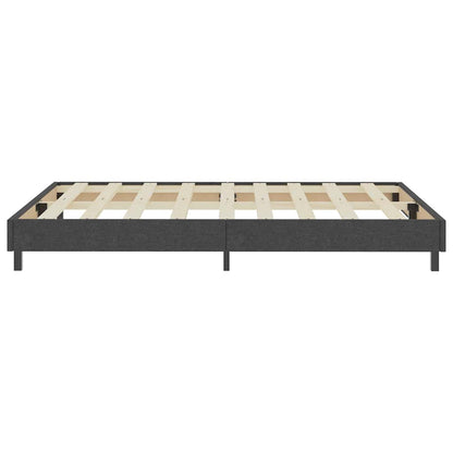 Letto a Molle Grigio in Tessuto 180x200 cm | homemem39