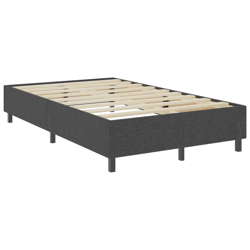 Letto a Molle Grigio in Tessuto 120x200 cm | homemem39