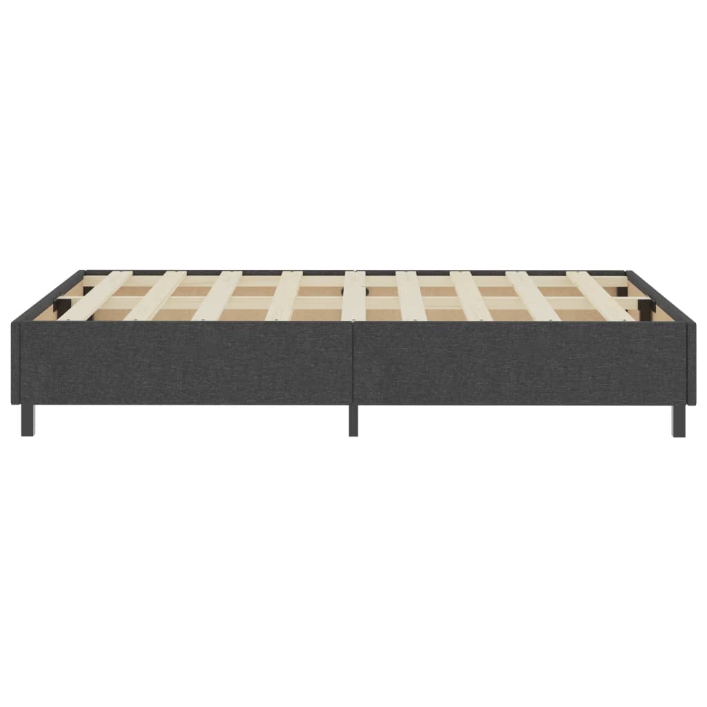 Letto a Molle Grigio in Tessuto 120x200 cm | homemem39