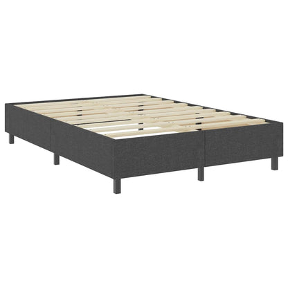Letto a Molle Grigio in Tessuto 160x200 cm | homemem39