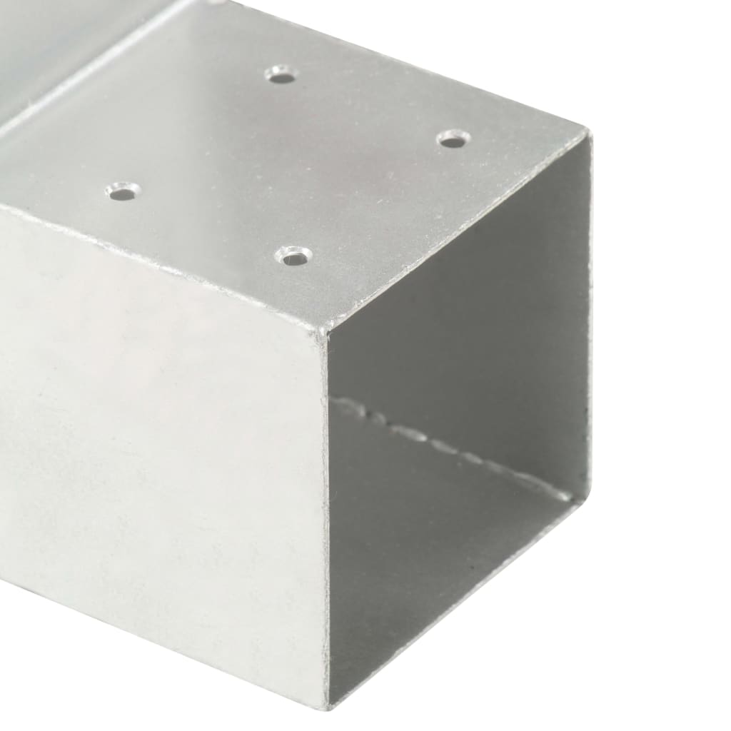Connettore per Pali a Forma di L in Metallo Zincato 71x71 mm | homemem39