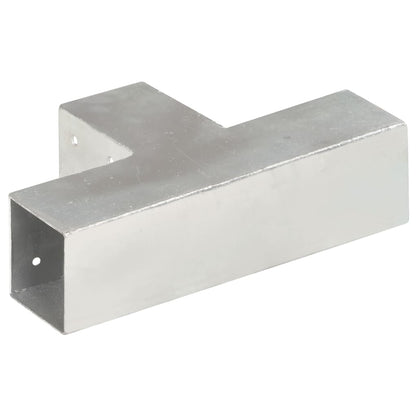 Connettore per Pali a Forma di T in Metallo Zincato 71x71 mm | homemem39