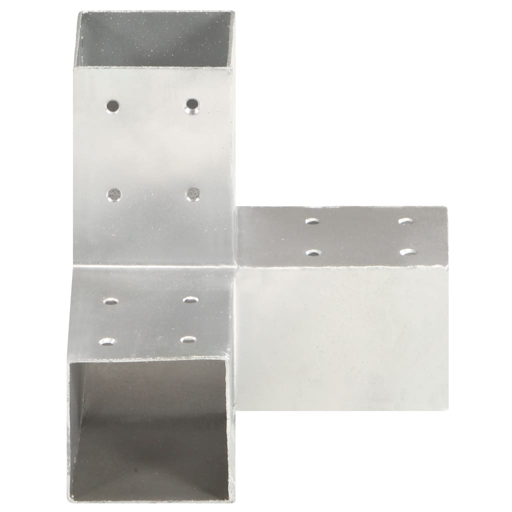 Connettore per Pali a Forma di Y in Metallo Zincato 81x81 mm | homemem39