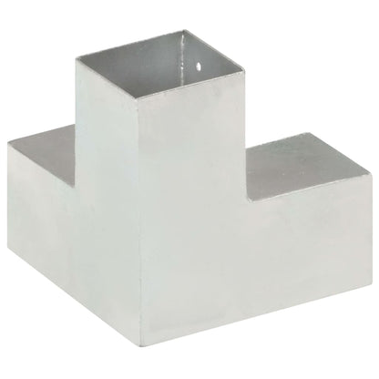 Connettore per Pali a Forma di Y in Metallo Zincato 81x81 mm | homemem39