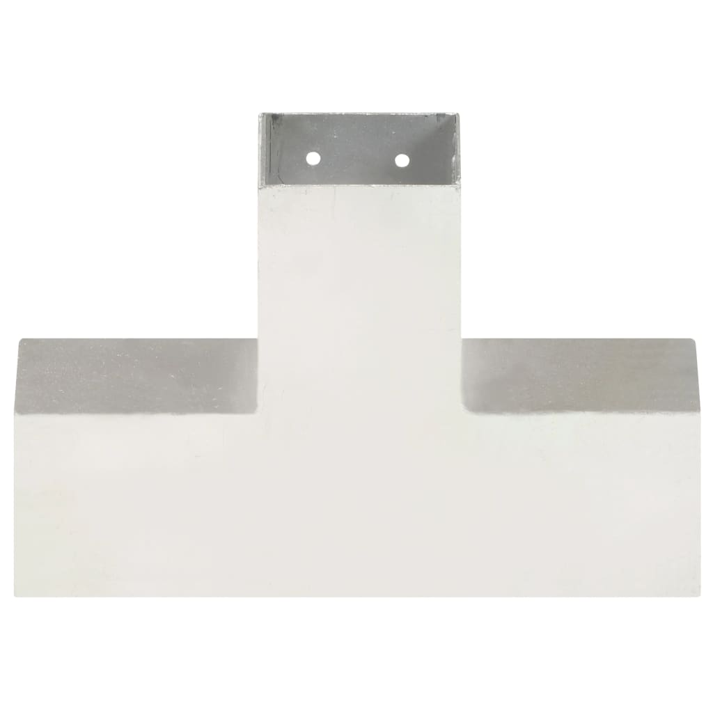 Connettore per Pali a Forma di X in Metallo Zincato 81x81 mm | homemem39