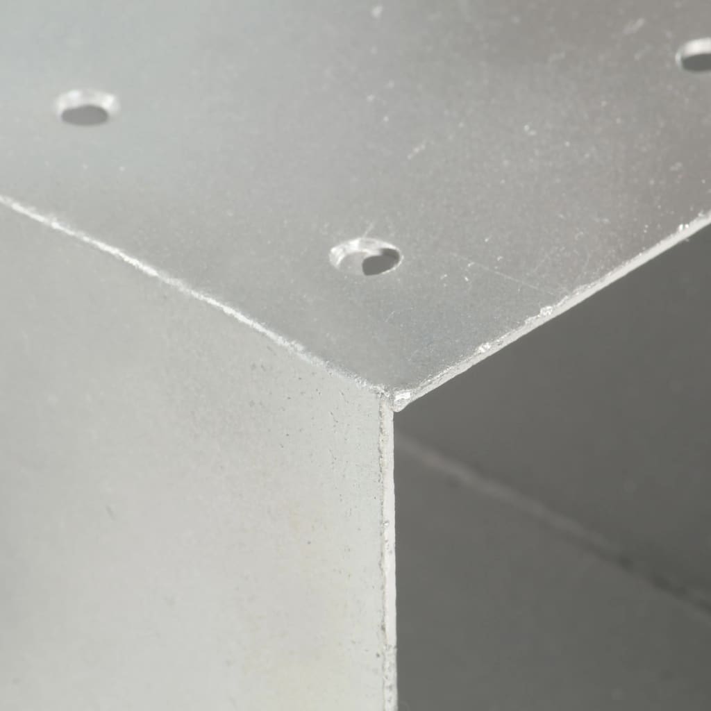 Connettore per Pali a Forma di X in Metallo Zincato 81x81 mm | homemem39