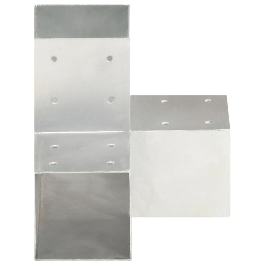 Connettore per Pali a Forma di Y in Metallo Zincato 91x91 mm | homemem39