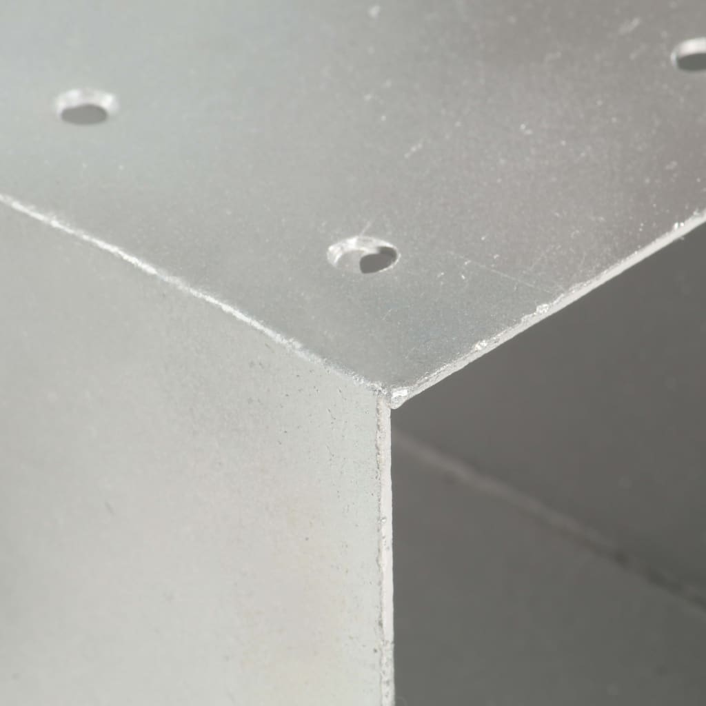 Connettore per Pali a Forma di X in Metallo Zincato 91x91 mm | homemem39