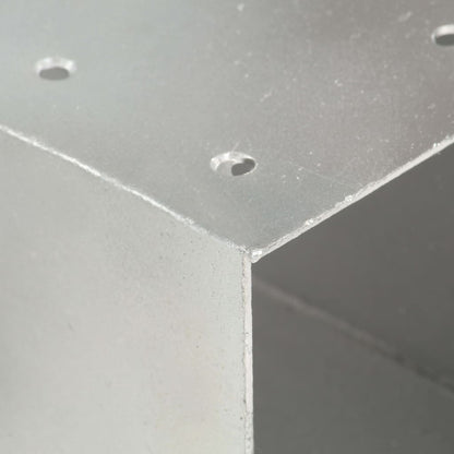 Connettore per Pali a Forma di X in Metallo Zincato 91x91 mm | homemem39