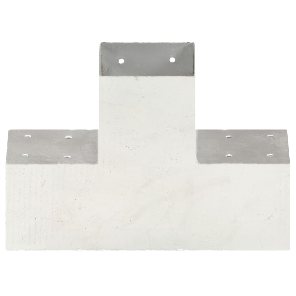 Connettore per Pali a Forma di X in Metallo Zincato 101x101 mm | homemem39