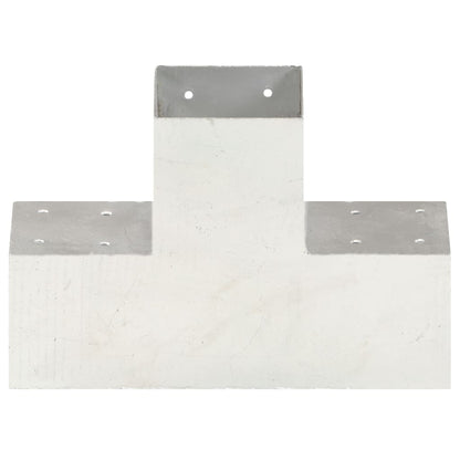 Connettore per Pali a Forma di X in Metallo Zincato 101x101 mm | homemem39
