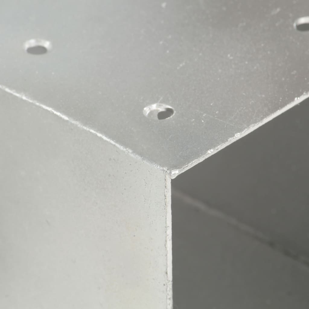Connettore per Pali a Forma di X in Metallo Zincato 101x101 mm | homemem39