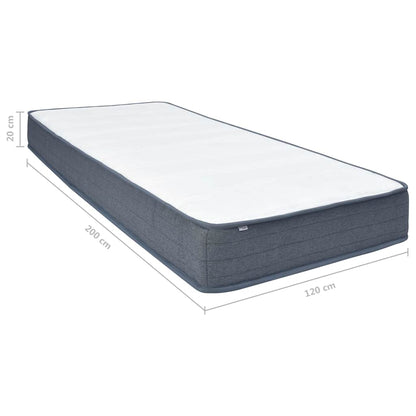 Materasso per Letto box spring Rigidità Media 120x200x20 cm