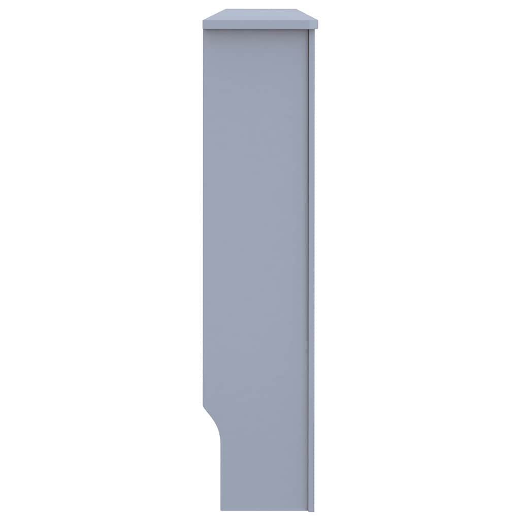 Copertura per Radiatore Antracite 152x19x81,5 cm in MDF | homemem39