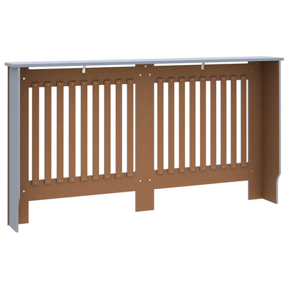 Copertura per Radiatore Antracite 152x19x81,5 cm in MDF | homemem39