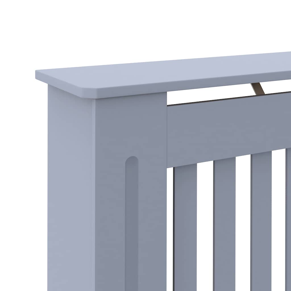Copertura per Radiatore Antracite 152x19x81,5 cm in MDF | homemem39