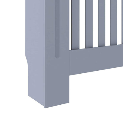 Copertura per Radiatore Antracite 152x19x81,5 cm in MDF | homemem39