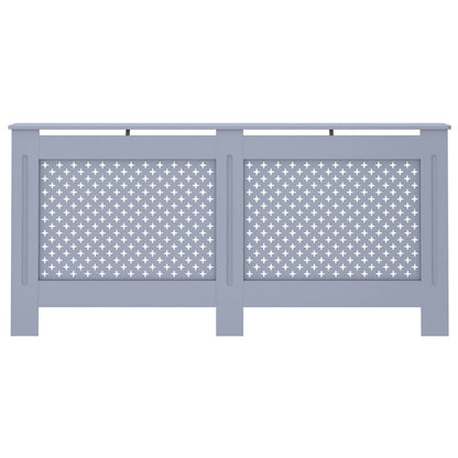 Copertura per Radiatore Antracite 172x19x81 cm in MDF - homemem39