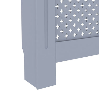 Copertura per Radiatore Antracite 172x19x81 cm in MDF - homemem39